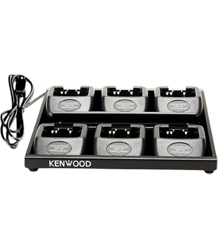 Amazon.com: KENWOOD KSC-506K Six-Unit Rapid Charger – Charge 6 NX