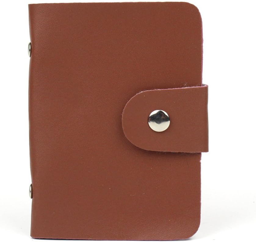 BIBITIME Card Case Wallets Credit Card Holder ID Business Case Purse 24 Slots