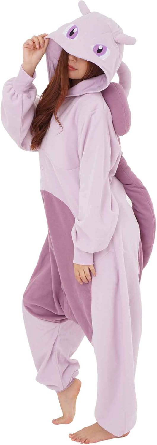 Amazon Mewtwo ポケモン 着ぐるみワンジー 大人用フリーサイズ パープル スペシャリティアパレル 通販
