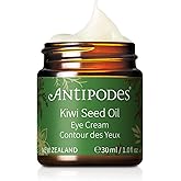 ANTIPODES Kiwi Seed Oil Eye Cream - Moisturizing Eye Cream, Soothing, De-Puffing, Anti-Aging, 100% Natural, Cruelty-Free, Veg