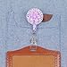 Soleebee Retractable Crystal Rhinestones ID Badge Reels/Badge Holder with 360° Swivel Alligator Clip 24 inch Retractable Cord 5 Pack (Sakura)