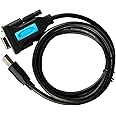 TECHTOO USB 2.0 to RS232 DB9 Serial Cable Female Converter Adapter with Prolific PL2303 Chipset for Win10 8.1 8 7 Vista XP 2000 Andorid Linux Mac OS X 10.6 and Above (3ft/Female)