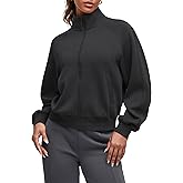 G4Free Smoofit Modal Soft Women's Zip Up Jackets Loose Fit Mock Neck Casual Tops with Pockets
