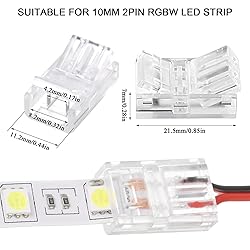 Flutesan RGB LED Light Strip Connectors 20