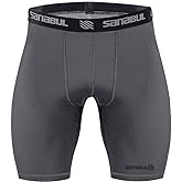 Sanabul Mens Compression Shorts for Martial Arts BJJ Grappling Nogi Shorts