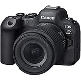 Canon EOS R6 Mark II Mirrorless Camera RF24-105mm F4-7.1 is STM Lens Kit, Full-Frame Hybrid Camera, 24.2 Megapixel CMOS Senso
