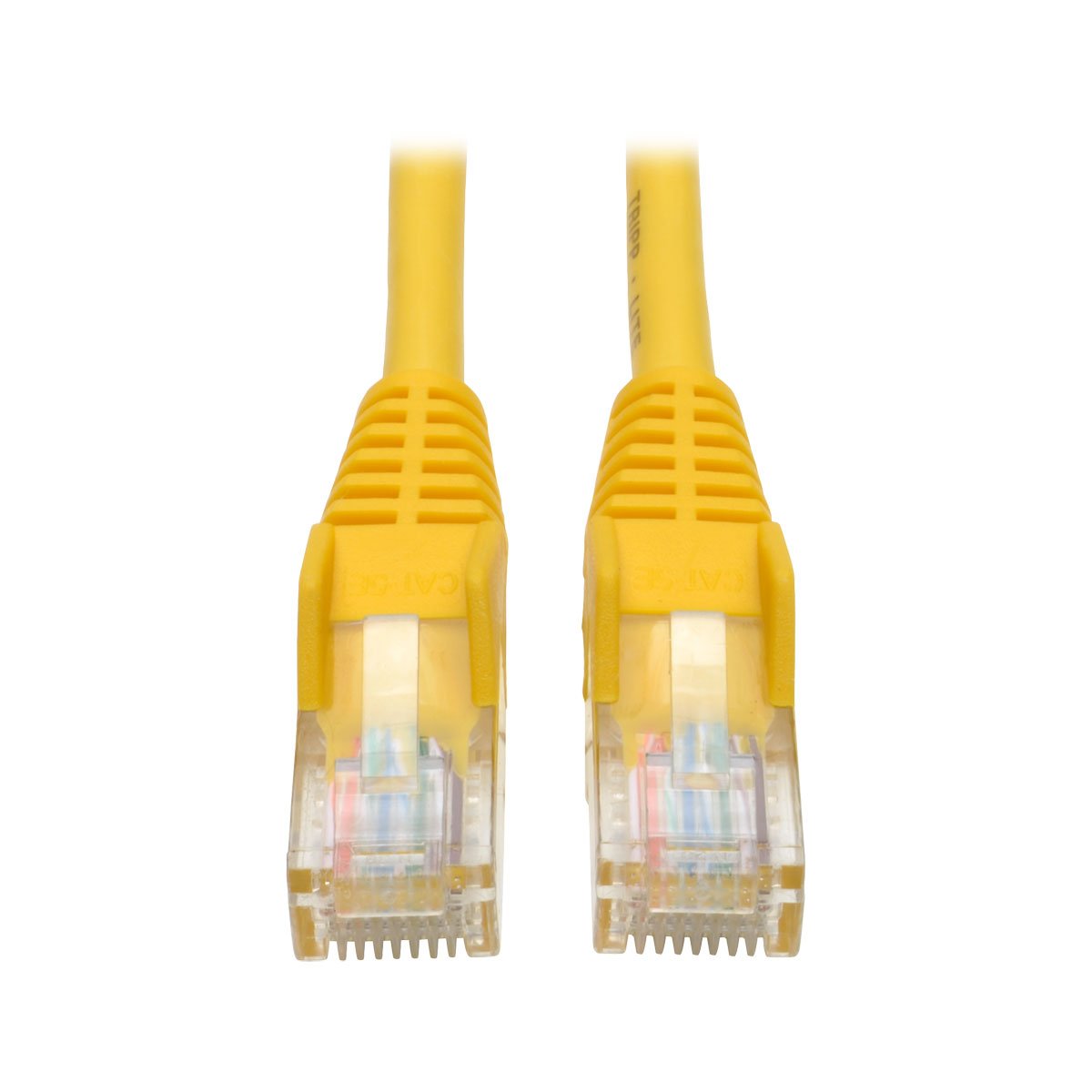 Tripp Lite 2.13 m Cat5e / Cat5 350 MHz Snagless Molded UTP Patch Cable RJ45 M/M Yellow (N001-007-YW)