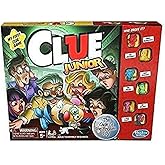 Hasbro Gaming Clue Junior Board Game for Kids Ages 5 and Up, Case of The Broken Toy, Classic Mystery Game for 2-6 Players