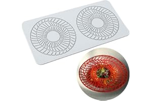 TUKE Lace Molds for Cake Decorating 3D Leaf Silicone Molds for Baking Gummy Molds Clay Fondant Molds Lace Mats Flower Honeyco