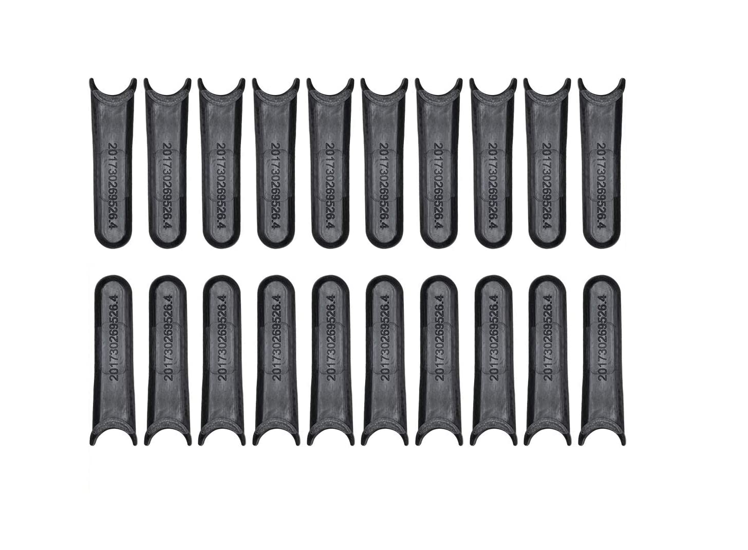 EVEHAP 50Pcs Replacement Plastic Lawnmower Blades Compatible with Flymo Lawnmowers Hover Vac/Micro Lite/Minimo/Mow n Vac