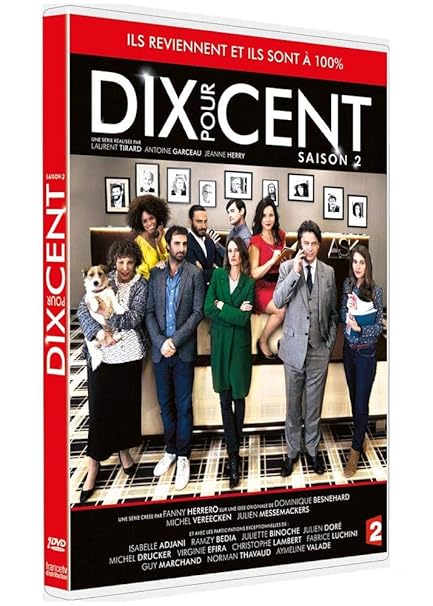 Dix Pour Cent Saison 2 Francia Dvd Amazon Es Camille Cottin Thibault De Montalembert Juliette Binoche Isabelle Adjani Ramzy Bedia Guy Marchand Gregory Montel Assaad Bouab Liliane Rovere Fanny Sidney Fabrice Luchini