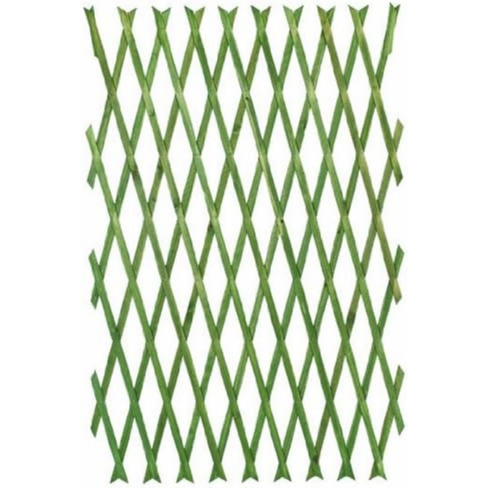 Gardman 07249 1.8 x 0.3 m Riveted Garden Trellis - Green