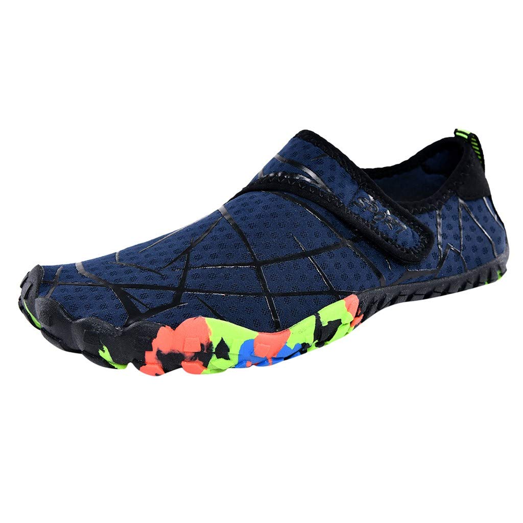 Mua マリンシューズ ウォーターシューズ アクアシューズ メンズ レディース 男女兼用 ビーチサンダル シュノーケリング スポーツシューズ 水陸両用 超軽量 通気性 屈曲性 速乾 滑り止め 海水浴靴 ヨガ サーフィン アウトドア スニーカー スニーカー Tren Amazon Nhật
