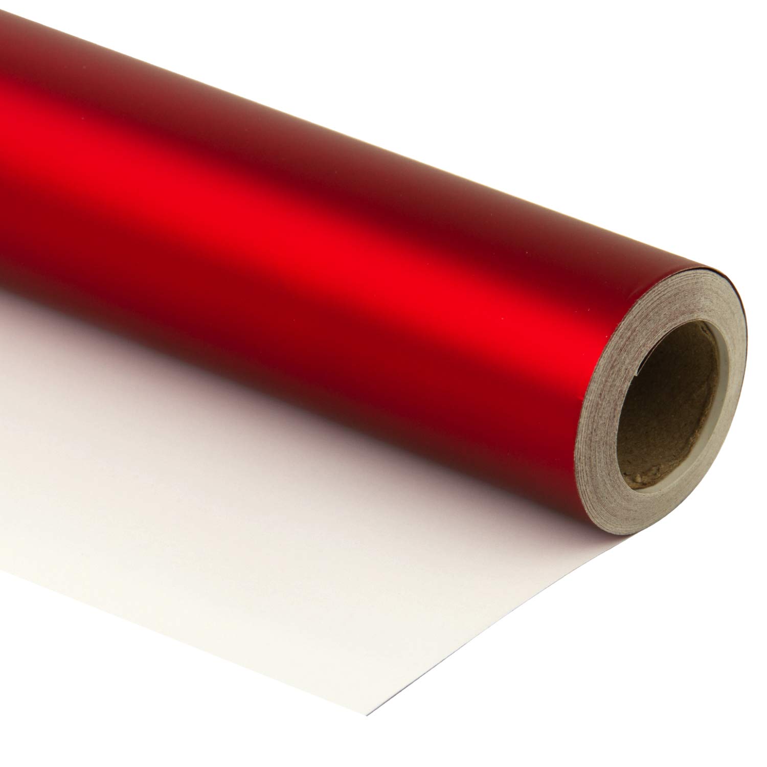 RUSPEPA Gift Wrapping Paper Roll - Matte Red for Wedding, Birthday, Shower, Congrats, and Holiday Gifts - 76 cm X 10 m per Roll