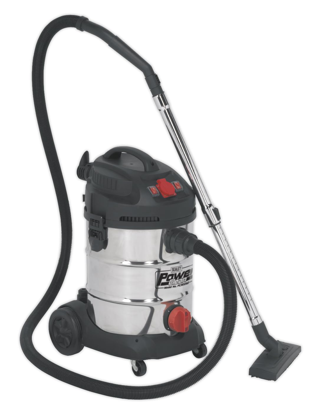 Sealey Pc300Sdauto Vacuum Cleaner Industrial 30Ltr 1400W/230V Auto Start