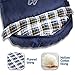 Hollegend Adults Sleeping Bags for Camping,Backpacking,Hiking with Compression Sack,30F/0C Cotton Flannel Comfortable Warm and Large,Compact Lightweight,Envelope Blue(90.5