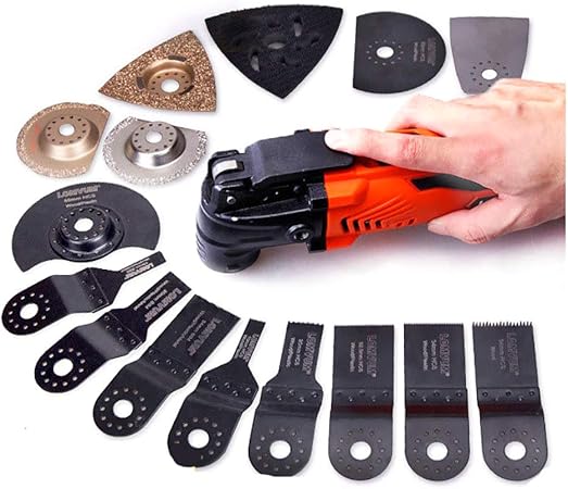 Multi Outil Oscillant Outils Electriques Scie Oscillante Batterie Au Lithium 2000ma 12v 1 Electricite 1 Charge Ensemble Complet De Menuiserie Obtenir 37 Pieces Amazon Fr Cuisine Maison