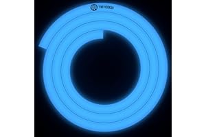 MY YIMI HOOKAH Yimi Hookah® Glow in The Dark Silicone Hookah Hose | 1.5 Meters Length ID 12mm OD17mm Glow in The Dark Silicone Hookah Accessories Set | Shisha Hookah Parts