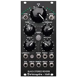 Erica Synths Black Stereo Reverb Eurorack Module