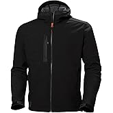 Helly Hansen Kensington Hooded Softshell Jacket - Waterproof Rain Gear - Fleece-Lined Winter Coat - Chest Pocket Storage