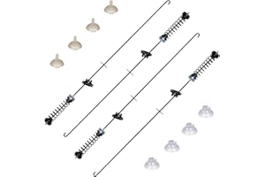 WUDEY 2025 Upgraded W11400156 W11187091 WTW7120HW0 MVW7230HW0 MVW7232HW0 WTW8127LC0 Washer Suspension Rods Kit for whirlpool kenmore and maytag Replace PD00065760、AP6976426、PS12731247、EAP12731247