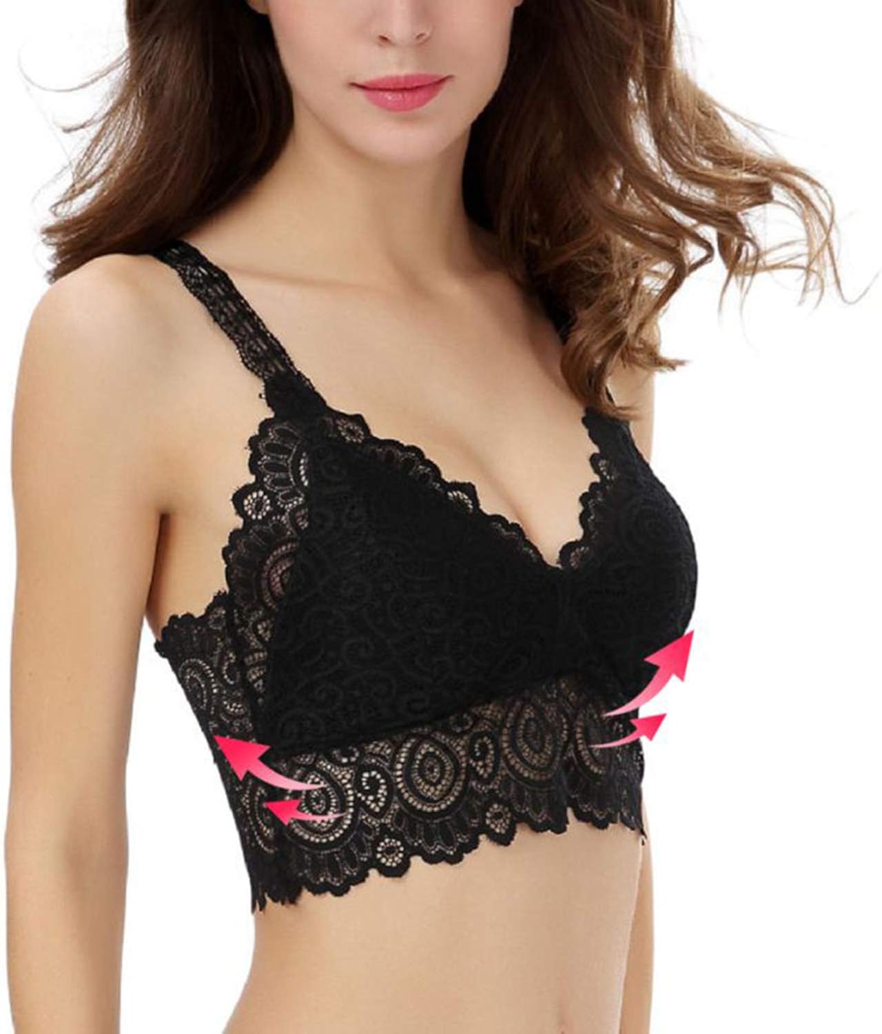 push up bralette top