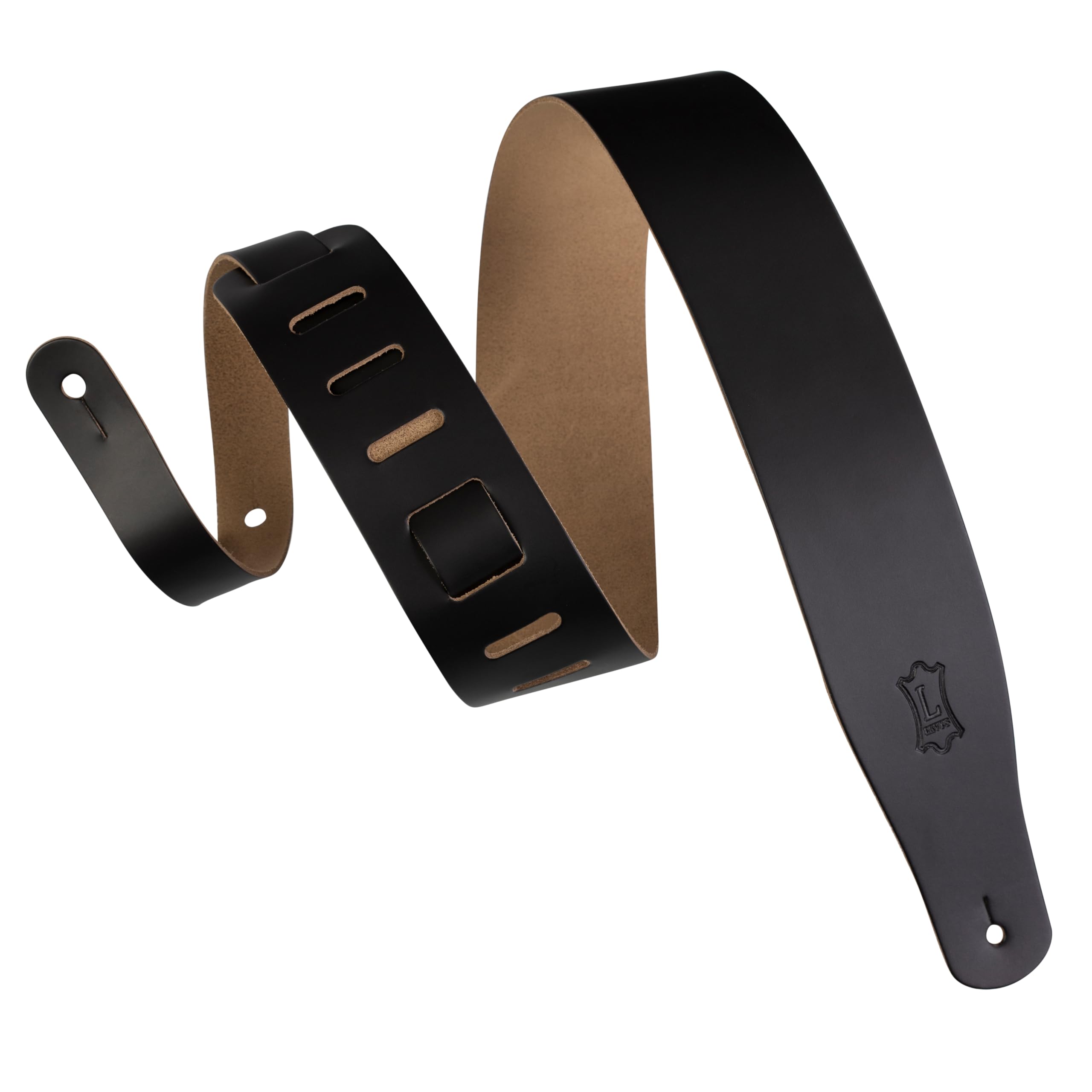 Levy's Leathers M26-blk Acoustic Guitar Strap