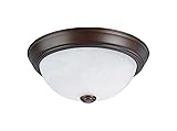 Aspen Creative 63013-2A Two-Light Flush Mount in