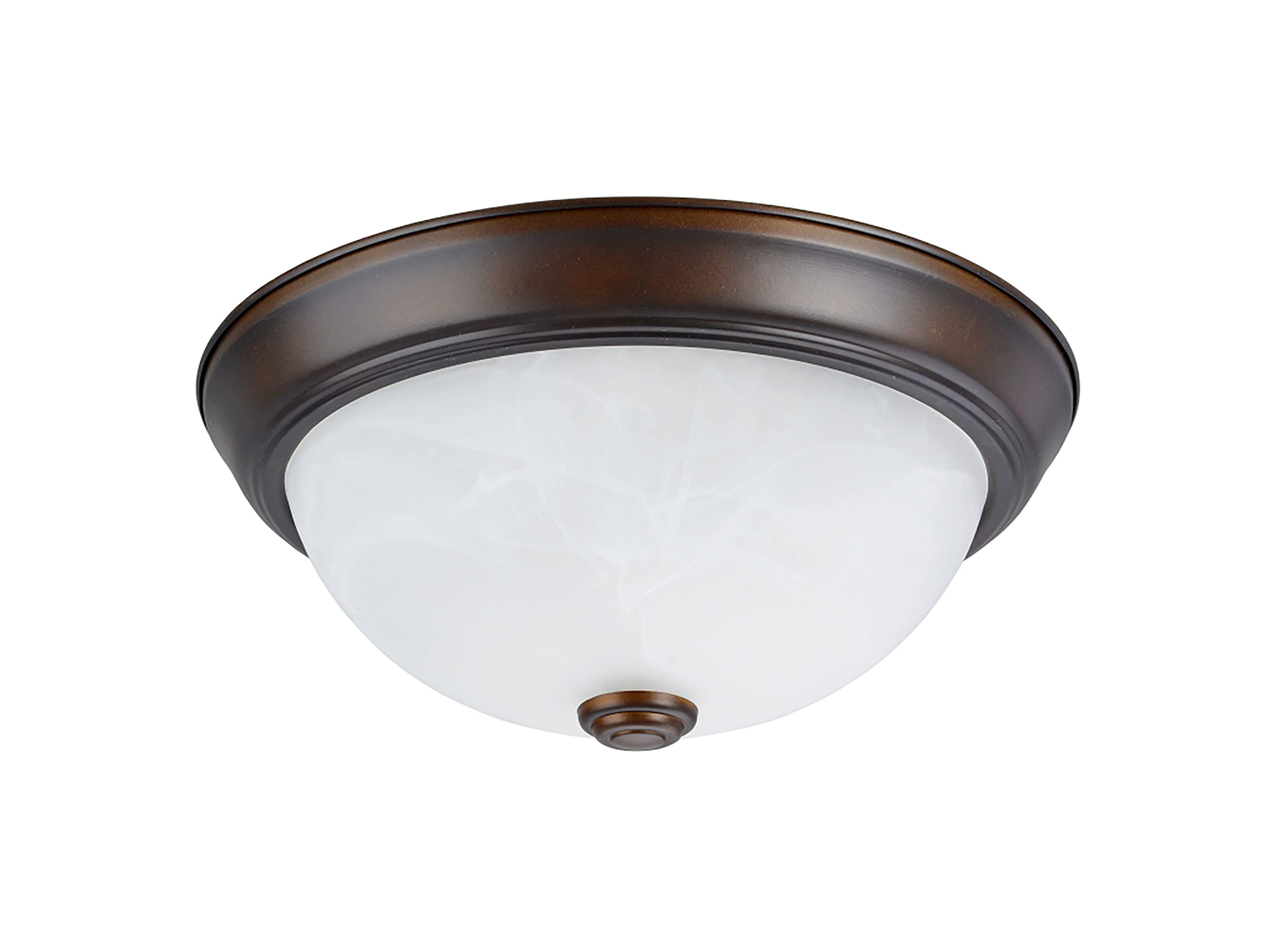 Aspen Creative 63013-2A Two-Light Flush Mount in