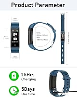 GRV Pedometer Watch Fitness Tracker No Bluetooth No App Required view 8