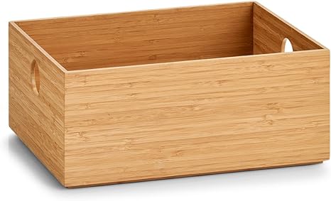 Zeller Caja para Guardar, Bamboo: Amazon.es: Hogar