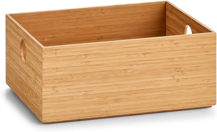 Zeller Caja para Guardar, Bamboo: Amazon.es: Hogar