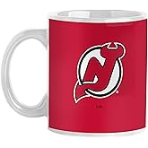Logo Brands NHL Rally Mug, 11oz Standard Size (New Jersey Devils)