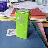 SuperStickers Star Pre Inked Stamper Green 28mm view 2