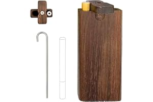 RWIXR Home Wooden Jewelry Boxes, Wooden Storage Box with Rotating Lid, for Wedding Dining Living Room Window Table Decor