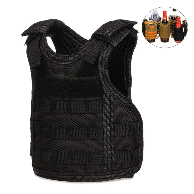 CyberDyer Beer Vests Beverage Cooler Tactical Mini Molle