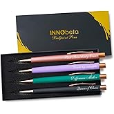 InnoBeta Boss Gifts for Women, Ballpoint Pen Set of 4, Funny Boss Lady Gifts for Women/Female in Christmas, Birthday, Appreciation - Best
