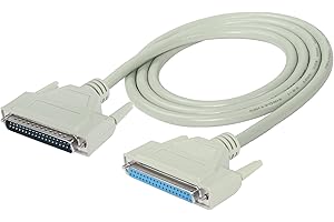 MEIRIYFA DB37 37Pin Extension Cable Serial D-SUB 37 Pin Printer Parallel Connector Cable Pure Copper Core for Engineering Wir