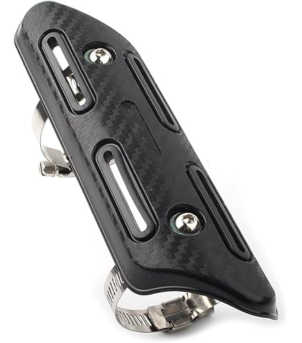 FMF Powerbomb ヒートシールド（ヒートガード） FMF TITANIUM MEGABOMB HEADER HEAT SHIELD (UNIVERSAL) 040692