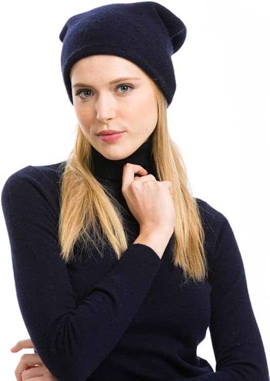 Bonnet noir femme cachemire Clearance