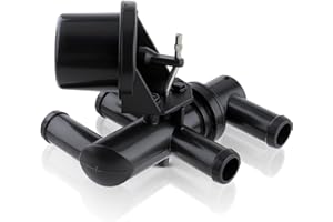 MOTOALL Front HAVC Heater Control Valve Solenoid Replaces# F87H18495AA Fit for Ford Aerostar Explorer Ranger for Lincoln Aviator for Mazda B2300 B2500 for Mercury Mountaineer, Black