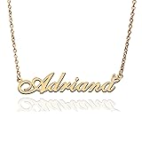 AQGS Adriana Custom Name Necklace Customized
