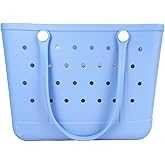 CLLTIV Tote Bag for Women - Large Rubber Beach Bag, Medium Waterproof Sandproof Travel Tote Bags for Beach Outdoor Sports