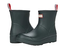 Hunter Women's Play Short Rain Boot, Arctic Moss, 8