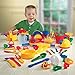 Learning Resources Pretend & Play Kitchen Set, Toy Dishes and Utensils, 73 Piece Set, Ages 3+