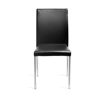 Nilkamal Evita Single Seater Dining Chair (Black)