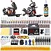Solong Tattoo Complete Starter Beginner Tattoo Kit 2 Pro Machine Guns 54 Inks Power Supply Foot Pedal Needles Grips Tips TK211
