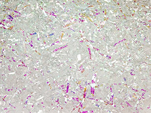 IRIDESCENT OPAL Cello Shred8 oz. BAG ~ 80/20 MIX (7
