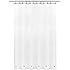 Barossa Design Frosted Shower Curtain Liner with 6 Magnets - Waterproof PEVA Shower Liner for Bath Tub, 72" x 72" Standard Si