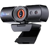 NexiGo HelloCam Pro, Webcam with Windows Hello, 1080P 60FPS Autofocus, True Privacy, Automatic Electronic Shutter, Computer Camera, Microphone, Facial Enhancement, HD USB Web Cam